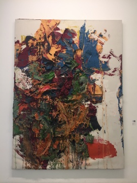 朱金石 《顏色飛行物》 300×220cm 布面油畫(huà) 2007
