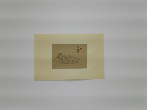 陳杰  《有想法》  21×29.5cm  紙本水墨  2016
