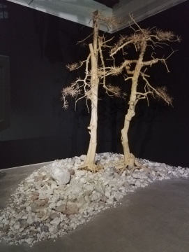 《雙松園》  《三十年河東》  尺寸可變
