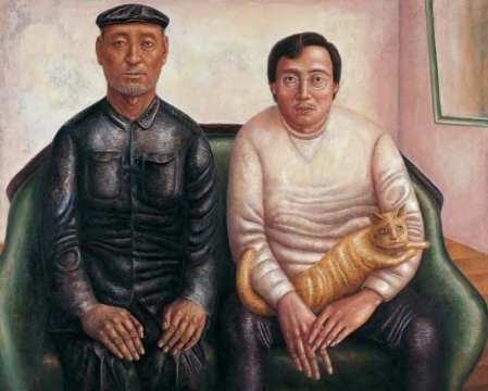 韋爾申 《父與子》138×174cm 油畫 2000
