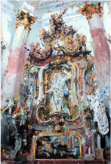 《領(lǐng)悟》 180×120CM 布面油彩 2015-2016
