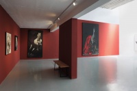 彭劍、孫浩雙個展艾米李畫廊開幕 新水墨“逆光”下的“夜奔”,彭劍,孫浩