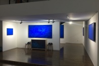 在藍(lán)色中“破繭成蝶” 劉景弘個(gè)展亮相名泰空間,劉景弘