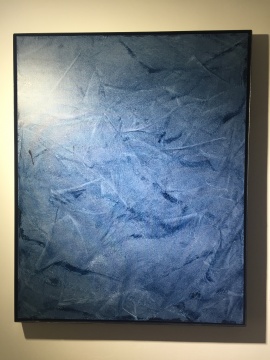 《證悟·灰NO.3》 100×80cm 布面油畫 2016
