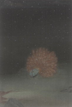 郝量  《錦雪圖》  73.2×50.5cm  絹本重彩  2014
