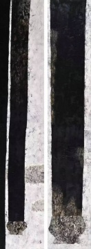 王懷慶 《立定1&2》 400×70cm×2 布面油畫 2006   成交價：2323萬元

