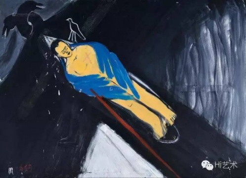 馬軻 《夢境》 143×200cm 布面油畫 2001-2002  成交價：23萬元
