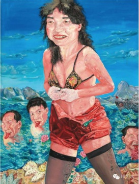
劉煒  《游泳美女 第三號(hào)》  200×150cm  布面油畫  1994

估價(jià)：1500萬港幣 至 2200萬港幣

