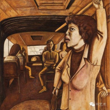 
宋永紅《乘公共汽車》 100×100cm  布面油畫  1991

估價(jià)：60萬港幣 至 80萬港幣

