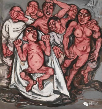 
曾梵志《肉系列之三：獻(xiàn)血過量》 180×167cm  布面油畫  1992

估價(jià)待詢

