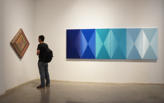 戴丹丹個展：有線自由展覽現(xiàn)場
