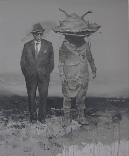 《幻獸2》 40×50cm 布面油畫 2011
