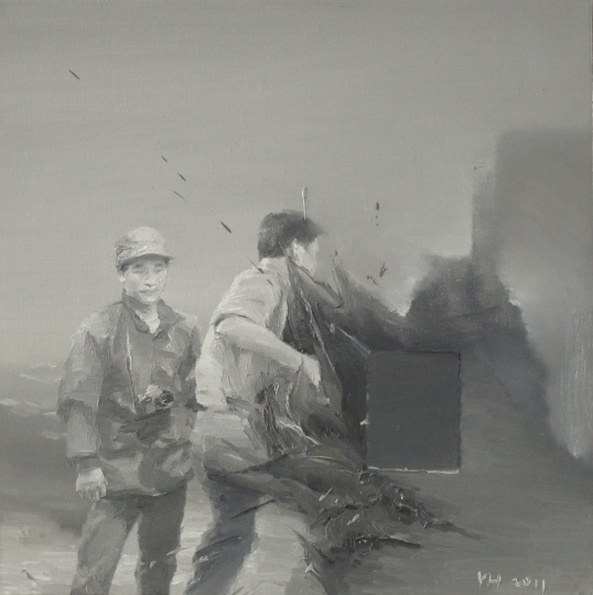 《幻獸3》 40×50cm 布面油畫 2011
