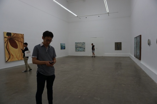 “云上”群展草場地蘭空間現(xiàn)場