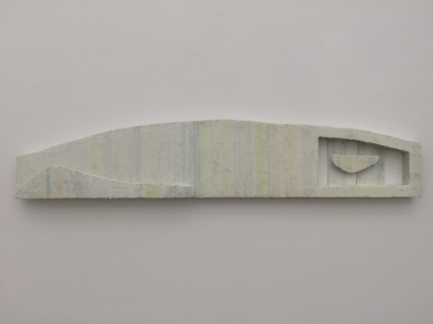 閆博《無題》 122×30cm 綜合媒介 2013