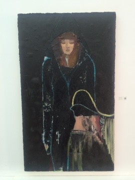 朱興國 《黑色NO.7》 180×120cm 布面油畫 2015