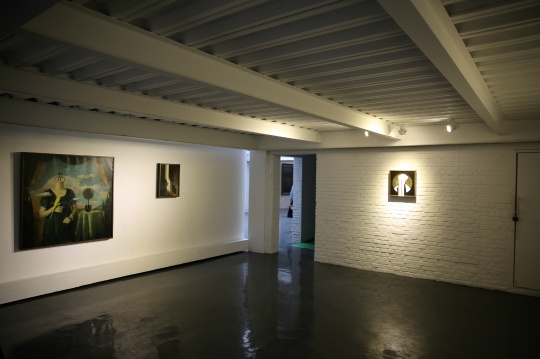 展廳分為三層，一樓為主展廳
