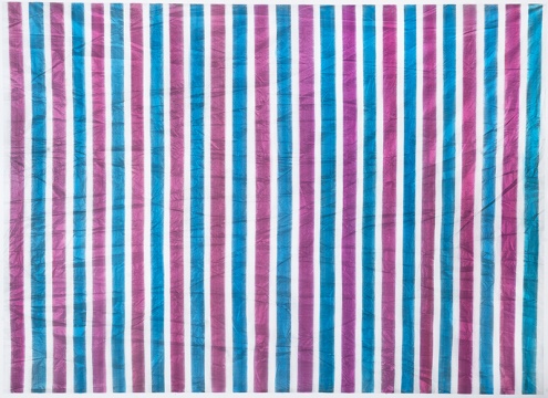 史國威《汗水之旗》155×213cm  黑白照片手工著色  2013
