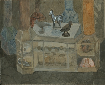 王頃 《柜子》33×39.5cm 紙本丙烯  2013
