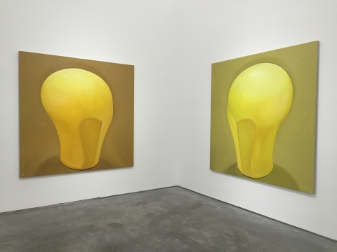 ?《光照1、2》 200×200cm 布面油畫  2016
