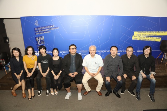 第三屆獨(dú)立動畫雙年展展覽組委會主要成員合影
