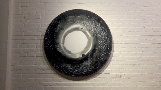 《白》 100x100cm 布面油畫(huà) 2016
