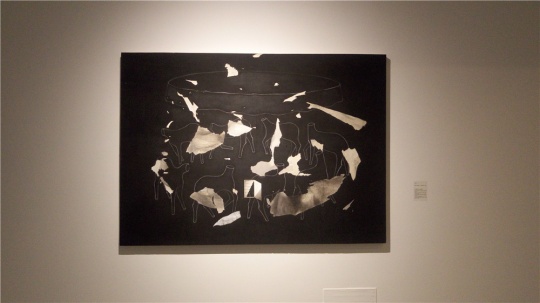 何健 《風(fēng)景》系列之一 180×130cm 紙上綜合材料 2015
