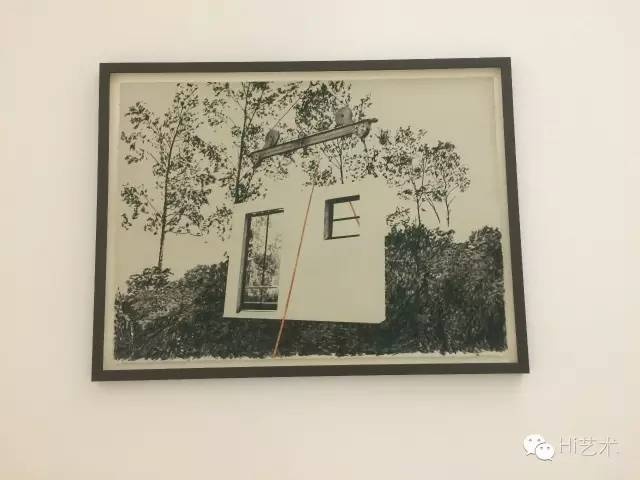 《惶然》系列, 鉛筆繪畫，銅, 63x83.5cm, 2008
