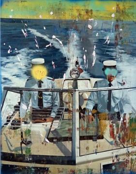 張釗瀛 《不曾有過的快感》 80×100cm 布面油彩 2016
