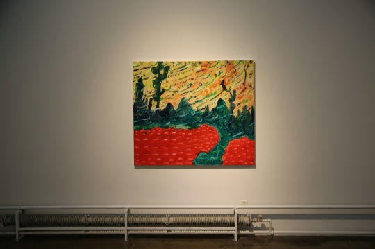 《叫春》 130x150cm 布面油畫  2016
