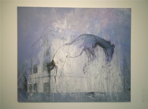 黃立言 《沉默的鏡像》 175×215cm 布面油畫(huà) 2012
