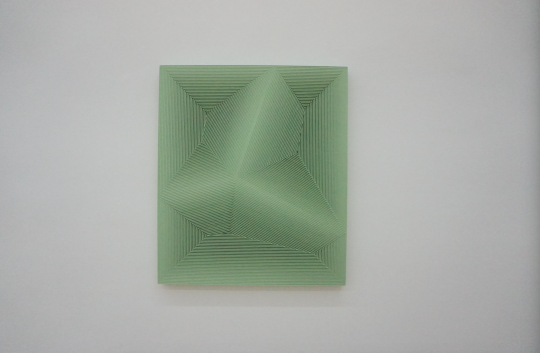 《波系列-9》60×70cm 綜合材料  2016
