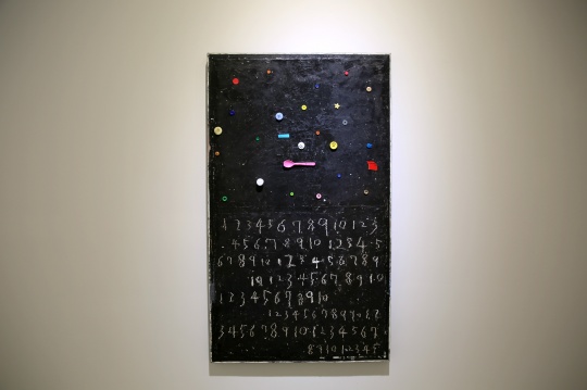 《無題》120x71cm 綜合材料 2002-2016
