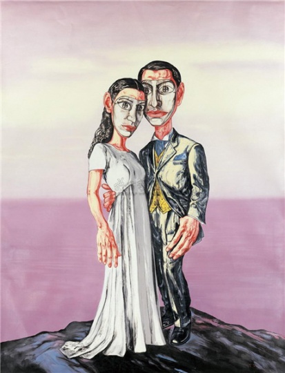 《A 系列之三:婚禮》 296×231cm 布面油畫 2001
成交價(jià):4025萬人民幣 北京保利香港2011年春季拍賣會(huì)
《A 系列之三:婚禮》 296×231cm 布面油畫 2001
成交價(jià):4025萬人民幣 北京保利香港2011年春季拍賣會(huì)