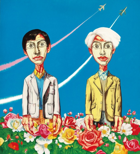 《Fly signed‘Zeng Fanzhi’in Pinyin》 200×179.4cm 布面油畫 2000
成交價(jià):3986萬港幣(3241萬人民幣) 佳士得香港2012年春季拍賣會(huì)
《Fly signed‘Zeng Fanzhi’in Pinyin》 200×179.4cm 布面油畫 2000
成交價(jià):3986萬港幣(3241萬人民幣) 佳士得香港2012年春季拍賣會(huì)