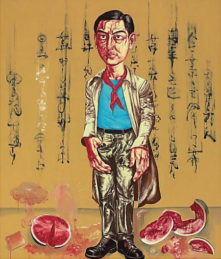 《自畫像》 200×168.5cm 布面油畫 1996
成交價(jià):3762萬港幣(3149萬人民幣) 佳士得香港2011年春季拍賣會(huì)
《自畫像》 200×168.5cm 布面油畫 1996
成交價(jià):3762萬港幣(3149萬人民幣) 佳士得香港2011年春季拍賣會(huì)