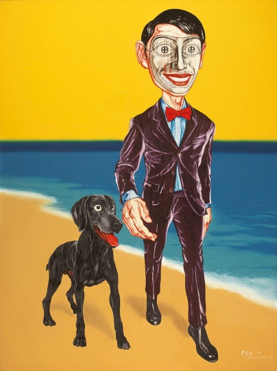 《面具系列》200×150cm 布面油畫 1998
成交價(jià):2588萬港幣(2042萬人民幣) 佳士得香港2014年秋季拍賣會(huì)
《面具系列》200×150cm 布面油畫 1998
成交價(jià):2588萬港幣(2042萬人民幣) 佳士得香港2014年秋季拍賣會(huì)