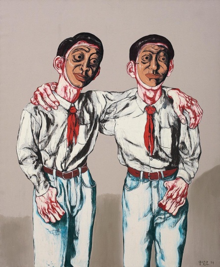《面具系列5號(hào)》 180×150cm 布面油畫 1994
成交價(jià):2252萬港幣(1779萬人民幣) 香港蘇富比2014年春季拍賣會(huì)
《面具系列5號(hào)》 180×150cm 布面油畫 1994
成交價(jià):2252萬港幣(1779萬人民幣) 香港蘇富比2014年春季拍賣會(huì)