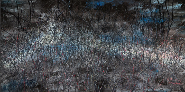 《江山如此多嬌6號(hào)》 (雙聯(lián)作)250×500cm 布面油畫 2006
成交價(jià):2252萬港幣(1779萬人民幣) 香港蘇富比2014年春季拍賣會(huì)
《江山如此多嬌6號(hào)》 (雙聯(lián)作)250×500cm 布面油畫 2006
成交價(jià):2252萬港幣(1779萬人民幣) 香港蘇富比2014年春季拍賣會(huì)