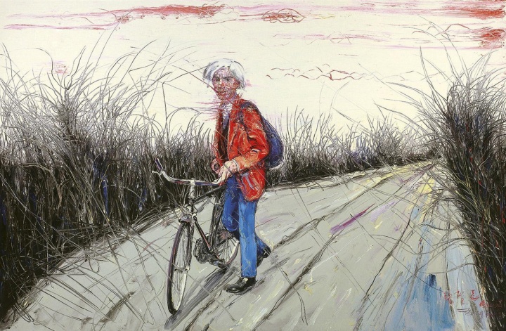 《安迪?沃荷不遠(yuǎn)萬里來到中國》 215×330cm 布面油畫 2005
成交價(jià):1804萬港幣(1450萬人民幣) 佳士得香港2014年春季拍賣會(huì)
《安迪?沃荷不遠(yuǎn)萬里來到中國》 215×330cm 布面油畫 2005
成交價(jià):1804萬港幣(1450萬人民幣) 佳士得香港2014年春季拍賣會(huì)