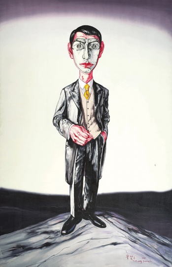 《面具系列》199.7×129.6cm 布面油畫 2001
成交價(jià):1804萬港幣(1423萬人民幣) 佳士得香港2014年秋季拍賣會(huì)
《面具系列》199.7×129.6cm 布面油畫 2001
成交價(jià):1804萬港幣(1423萬人民幣) 佳士得香港2014年秋季拍賣會(huì)