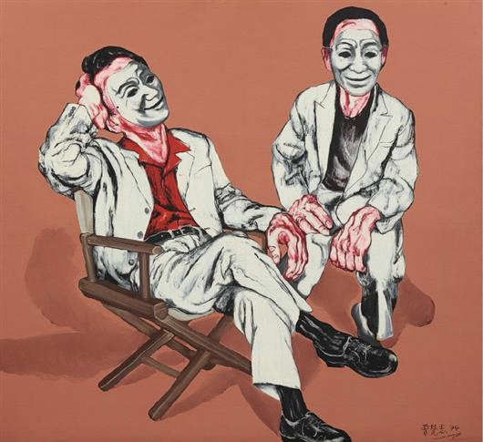《假面系列四號(hào)》 166×180cm 布面油畫 1994
成交價(jià):1690萬港幣(1423萬人民幣) 香港蘇富比2011年春季拍賣會(huì)
《假面系列四號(hào)》 166×180cm 布面油畫 1994
成交價(jià):1690萬港幣(1423萬人民幣) 香港蘇富比2011年春季拍賣會(huì)