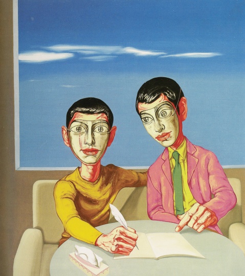 《面具系列》149.5×129.5cm 布面油畫 1999
成交價(jià):1578萬港幣(1272萬人民幣) 佳士得香港2012年秋季拍賣會(huì)
《面具系列》149.5×129.5cm 布面油畫 1999
成交價(jià):1578萬港幣(1272萬人民幣) 佳士得香港2012年秋季拍賣會(huì)