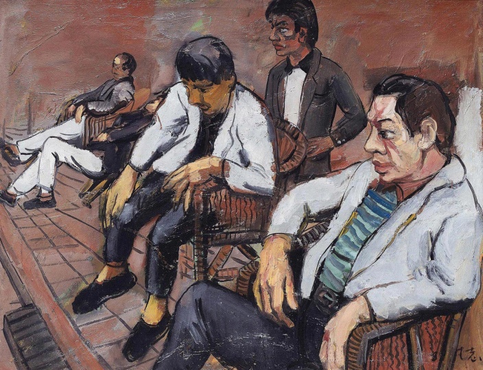 《黃昏之一》 80×100cm 布面油畫 1989
成交價(jià):1150萬人民幣 北京保利2013年秋季拍賣會(huì)
《黃昏之一》 80×100cm 布面油畫 1989
成交價(jià):1150萬人民幣 北京保利2013年秋季拍賣會(huì)