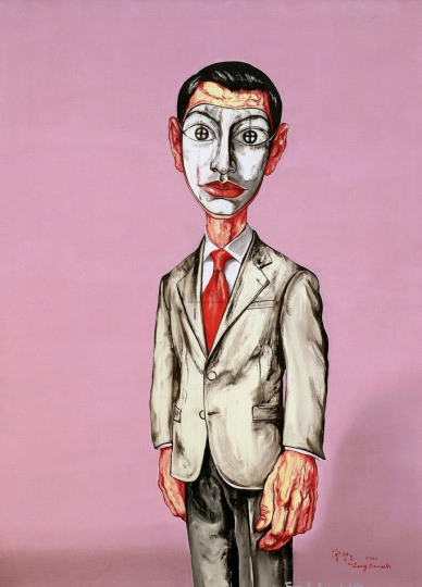 《面具系列》150×104cm 布面油畫 2001
成交價(jià):1365萬港幣(1114萬人民幣) 羅芙奧臺(tái)北2011年秋季拍賣會(huì)
《面具系列》150×104cm 布面油畫 2001
成交價(jià):1365萬港幣(1114萬人民幣) 羅芙奧臺(tái)北2011年秋季拍賣會(huì)