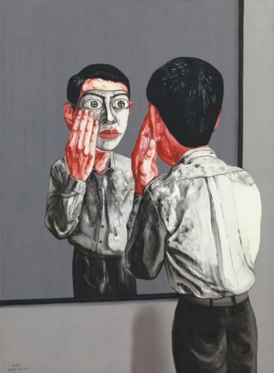 《面具系列》151×109cm 布面油畫 1999
成交價(jià):1242萬港幣(1084萬人民幣) 香港蘇富比2010年秋季拍賣會(huì)
《面具系列》151×109cm 布面油畫 1999
成交價(jià):1242萬港幣(1084萬人民幣) 香港蘇富比2010年秋季拍賣會(huì)