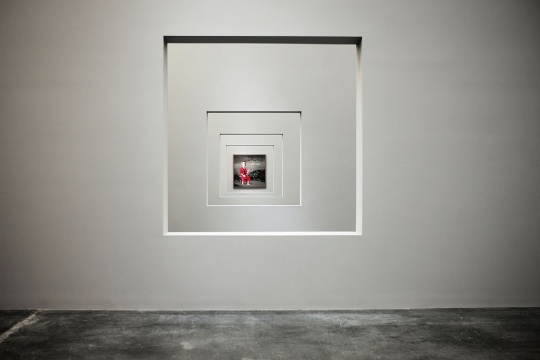 ?“曾梵志：散步”展覽現(xiàn)場
