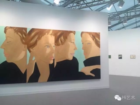 同樣套路的還有 GAVIN BROWN，干脆做了一個(gè)ALEX KATZ的個(gè)展，簡(jiǎn)單直接又粗暴。聽(tīng)說(shuō)市場(chǎng)反饋立竿見(jiàn)影，很是有效

