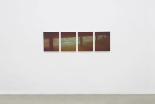 《Air Terminal》50×40cm×4 布面油畫(huà) 2016
