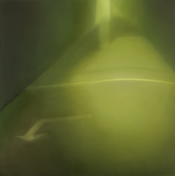 《Entrance》100×100cm 布面油畫(huà) 2016
